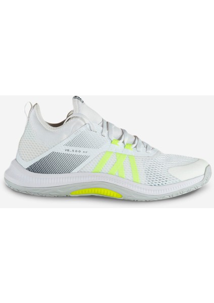Voleybol Ayakkabısı - Beyaz/sarı - Fit Beden: 44 ,