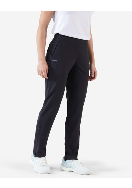 Kadın Tenis Eşofman Altı - Siyah - Light 500 Beden: L / W33 L31 ,
