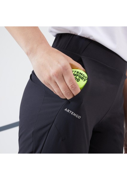 Kadın Tenis Eşofman Altı - Siyah - Light 500 Beden: L / W33 L31 ,