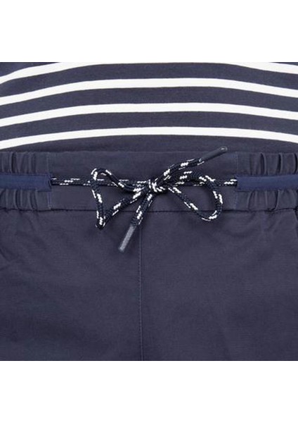 Kadın Yelkenli Şortu - Lacivert - Sailing 100 Beden: Xl ,