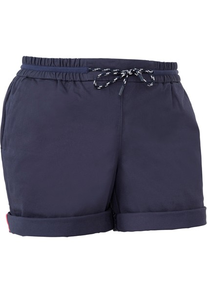 Kadın Yelkenli Şortu - Lacivert - Sailing 100 Beden: Xl ,