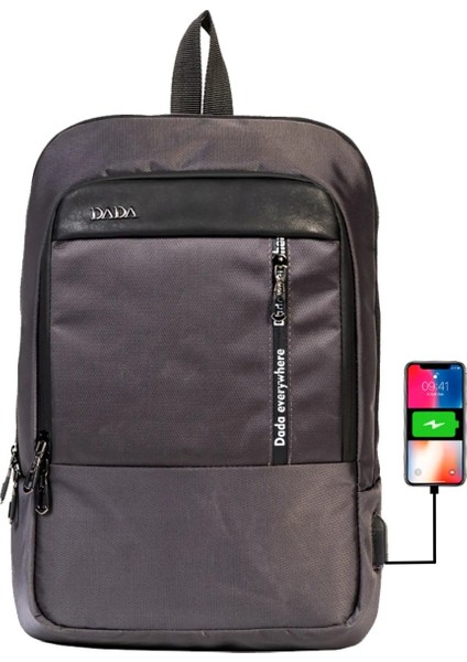 Dada 08 Slim Laptop Tablet Bölmeli Sırt Çantası 15.6 Inç