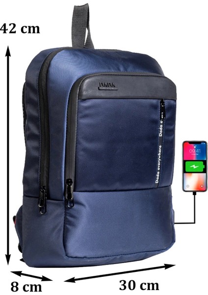 Dada 08 Slim Laptop Tablet Bölmeli Sırt Çantası 15.6 Inç modelleri