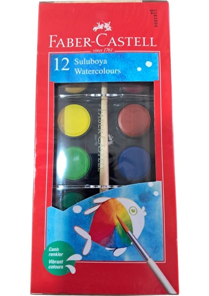 Sulu Boya 12 Renk