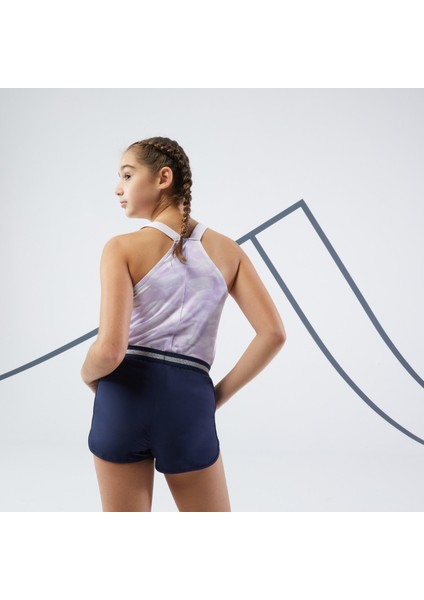 Çocuk Tenis Şortu - Lacivert - TSH500 Beden: 141-148CM 10-11YAŞ ,