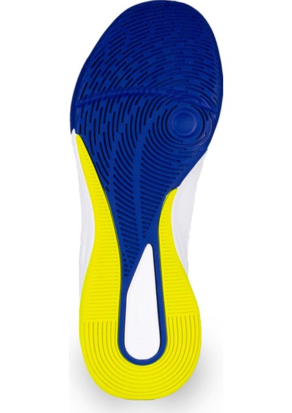 Yetişkin Voleybol Ayakkabısı - Beyaz / Mavi / Neon Sarı - Comfort Beden: 38 ,