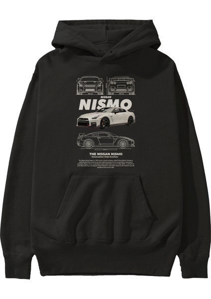 Nıssan Nısmo Ön Baskılı Hoodie Oversize Kapüşonlu Sweatshirt Erkek Kadın Unisex fiyatları