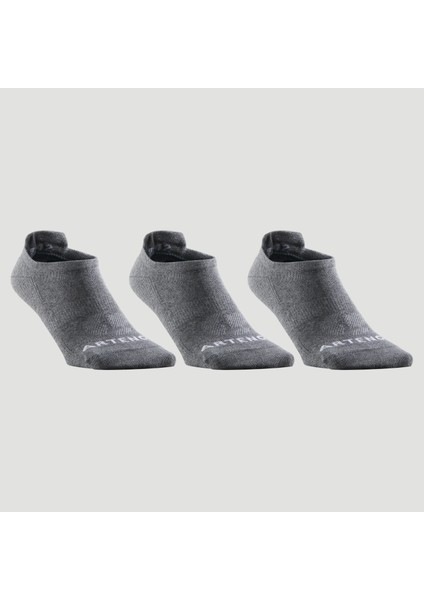 Tenis Çorabı - Kısa Konç - Unisex - 3 Çift - Gri - Rs 160 Beden: 39/42 ,