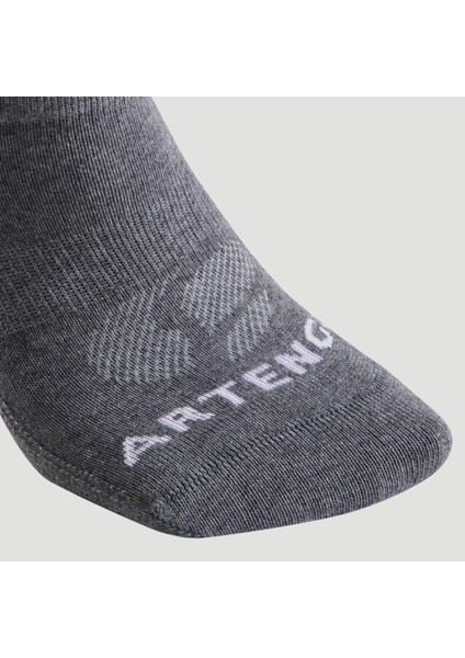 Tenis Çorabı - Kısa Konç - Unisex - 3 Çift - Gri - Rs 160 Beden: 39/42 ,