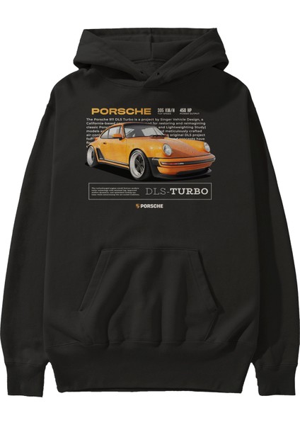 Porsche Dls-Turbo Ön Baskılı Hoodie Oversize Kapüşonlu Sweatshirt Erkek Kadın Unisex fiyatları