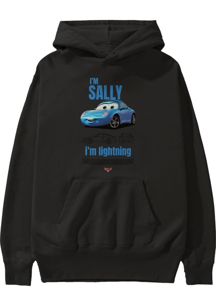 I Am Sally , I Am Lightning Ön Baskılı Hoodie Oversize Kapüşonlu Sweatshirt Erkek Kadın Unisex fiyatları