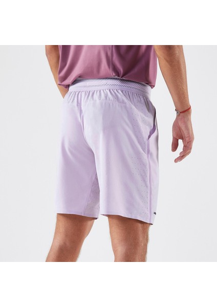 Erkek Tenis Şortu - Mor - Dry+ - Gaël Monfils Beden: Xl ,