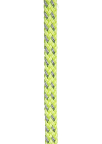 Yüzer Tekne Halatı - 8mm x 10M - Sarı / Gri