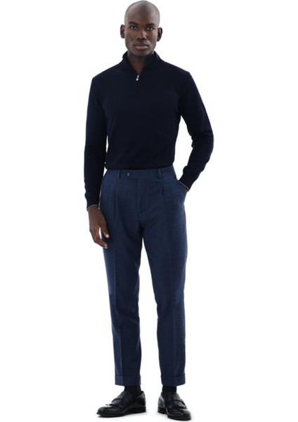 Erkek Fermuarlı Polo Yaka TRIKO-KAX6704W