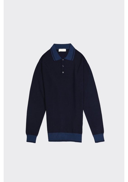 Erkek Düğmeli Polo Yaka TRIKO-KAX6703W