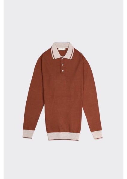 Erkek Düğmeli Polo Yaka TRIKO-KAX6703W