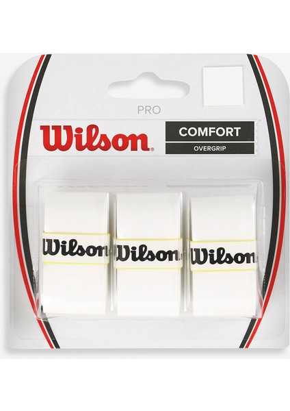 Wılson Pro Overgrıp - 3'lü Paket - Beyaz