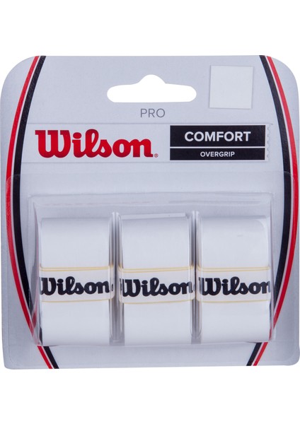 Wılson Pro Overgrıp - 3'lü Paket - Beyaz