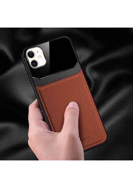 iPhone 11 Lens Deri Kılıf modelleri