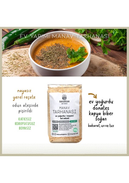 Manav Tarhanası 1000 gr