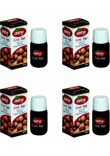 Ceviz Yağı 20ml x 4 Adet
