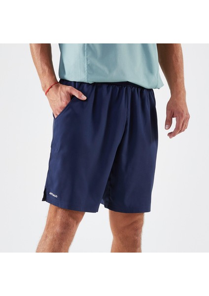 Erkek Tenis Şortu - Lacivert - Essential+ Beden: M ,