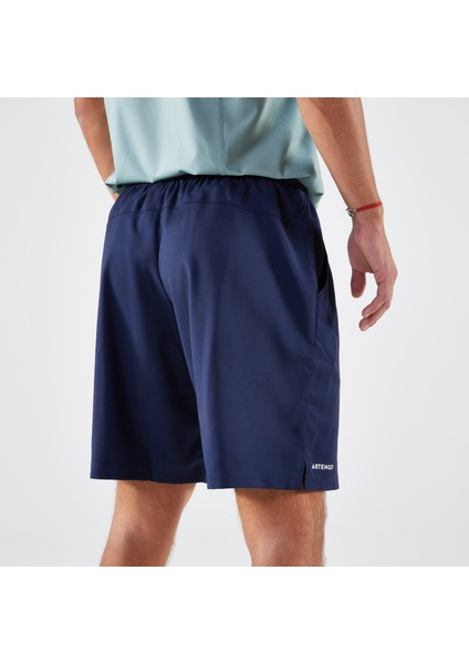 Erkek Tenis Şortu - Lacivert - Essential+ Beden: M ,