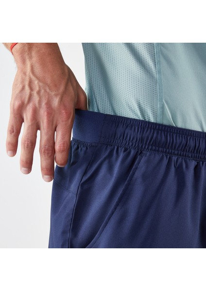 Erkek Tenis Şortu - Lacivert - Essential+ Beden: M ,
