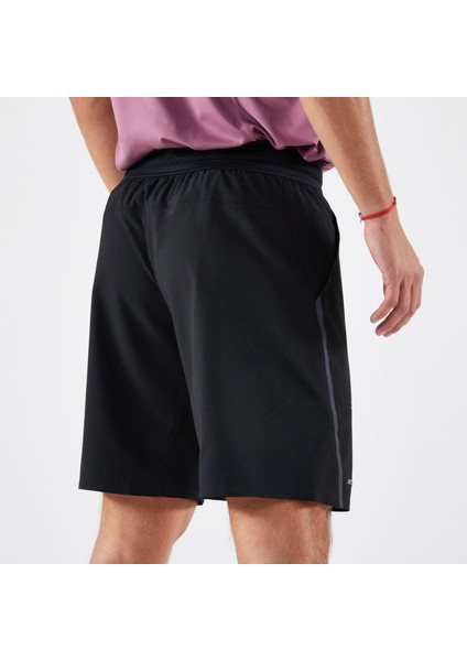 Erkek Tenis Şortu - Siyah - Artengo Dry+ Gaël Monfils Beden: M ,