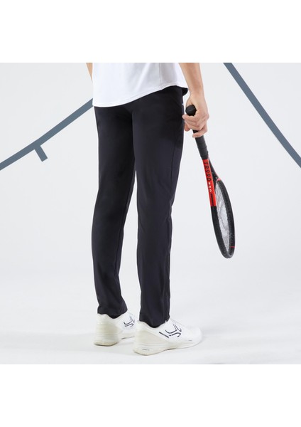 Erkek Tenis Eşofman Altı - Siyah - Essential Beden: M / W32 L33 ,