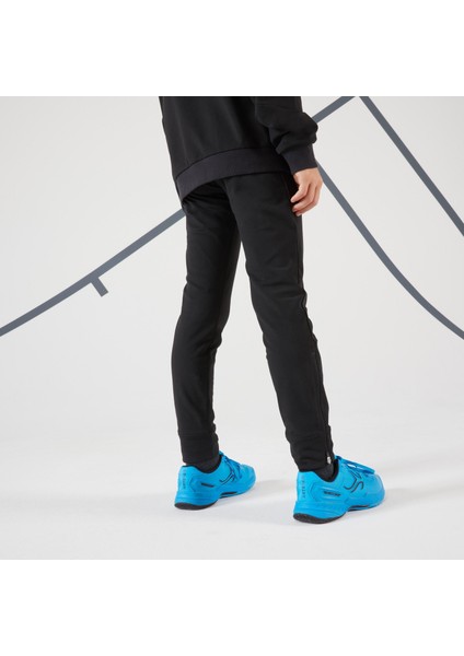 Çocuk Tenis Eşofman Altı - Siyah - 500 Beden: 161-172CM 14-15 Yaş ,
