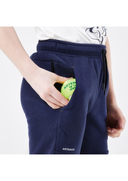 Çocuk Tenis Termal Eşofman Altı - Mavi - Tpa Th Beden: 131-140CM 8-9 Yaş ,