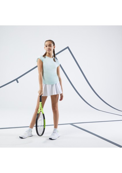 Çocuk Tenis Tişörtü - Yeşil - Tts Soft Beden: 149-159CM 12-13 Yaş ,