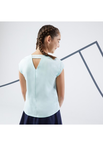Çocuk Tenis Tişörtü - Yeşil - Tts Soft Beden: 149-159CM 12-13 Yaş ,