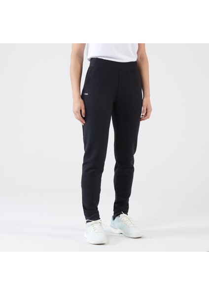 Kadın Tenis Eşofman Altı - Siyah - Dry 900 Beden: M / W30 L31 ,