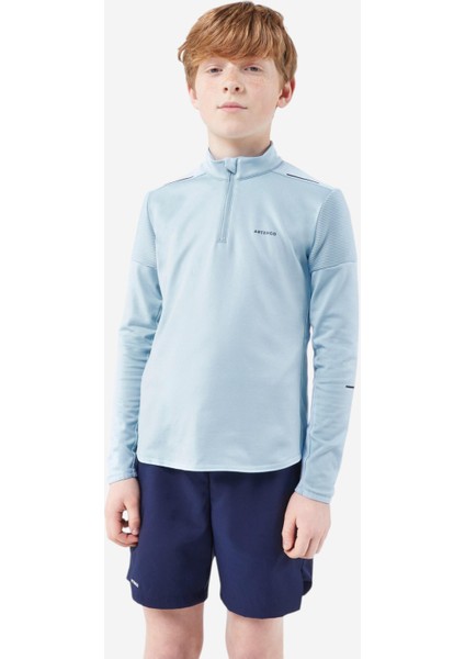 Çocuk Uzun Kollu Termal Tenis Tişörtü - Açık Mavi - Tts ml Th Beden: 151-160CM 12-13 Yaş ,