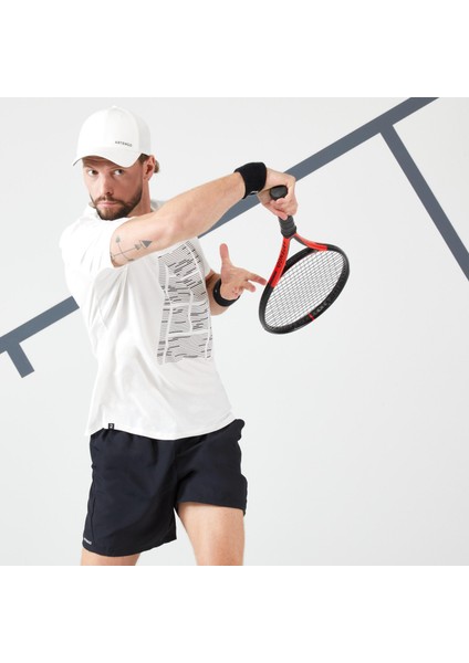 Erkek Tenis Tişörtü - Kırık Beyaz - Tts Soft Beden: 2xl ,
