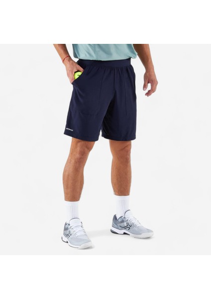 Erkek Tenis Şortu - Mavi - Artengo Dry Beden: M ,