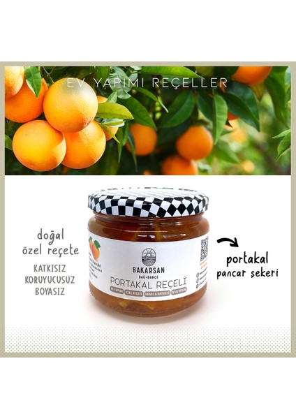 Portakal Reçeli 400 gr fiyatları