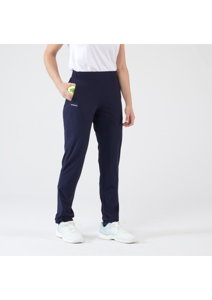 Kadın Tenis Eşofman Altı - Lacivert - Light 500 Beden: S / W28 L31 ,
