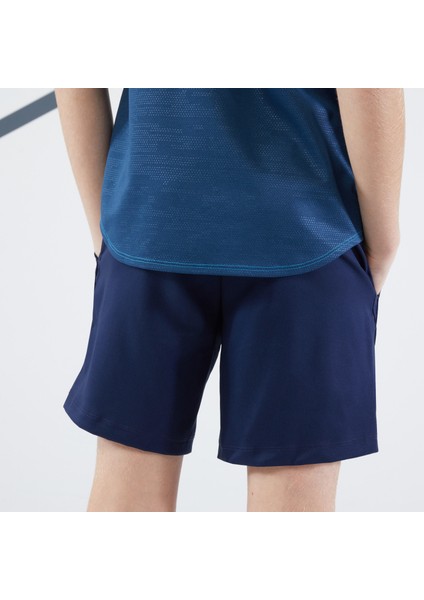 Çocuk Tenis Şortu - Lacivert - Tsh Dry Beden: 141-150CM 10-11 Yaş ,
