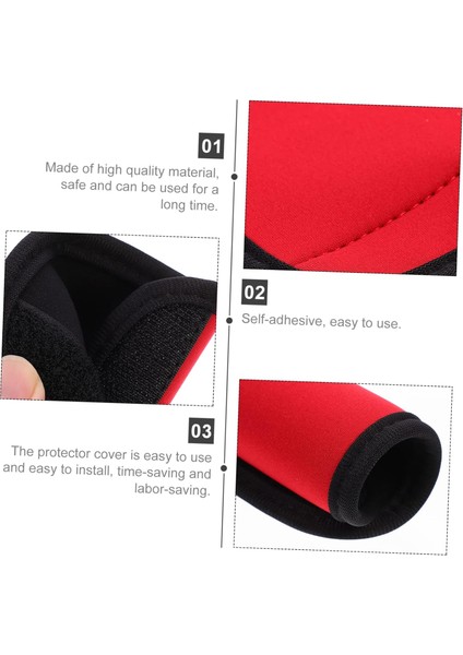 Valiz Sap Kılıfı - Valiz Tutma Kılıfı - Bavul Tutma Kılıfı - Seyahat Çanta Tutma Kılıfı - Valiz Kulpu Kılıfı - Tutma Kolu Kılıfı 1 ADET