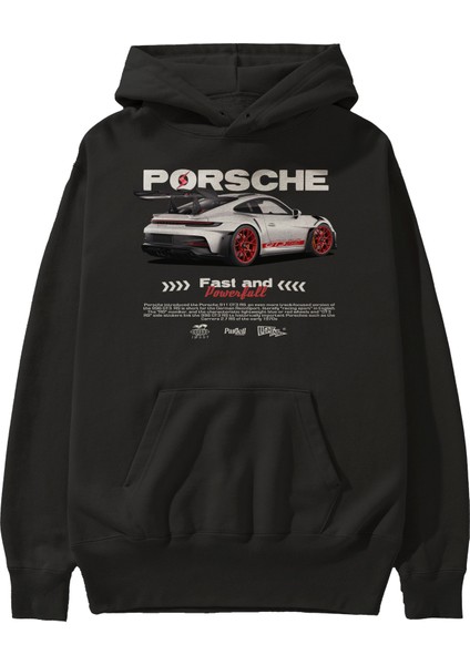 Porsche 911 2024 Ön Baskılı Hoodie Oversize Kapüşonlu Sweatshirt Erkek Kadın Unisex fiyatları