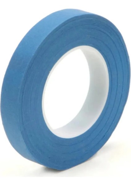 Yapışkanlı Çiçek Bandı Mavi Çiçek Teli Sarma Bandı Çiçekçilik Yapay Çiçek Sarma Bandı 1 cm x 35 M