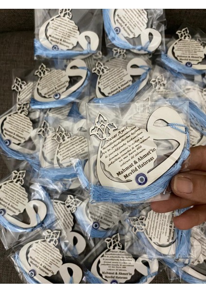 25 Adet Ahşap Vav Magnet Söz, Nişan, Kına, Nikah, Bebek Doğum Mevlit Nazar Ayeti Detaylı fiyatları