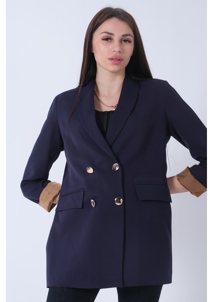 Lacivert Vatkalı Astarlı Ceket 3971156.02 modelleri