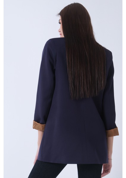 Lacivert Vatkalı Astarlı Ceket 3971156.02 fırsatları