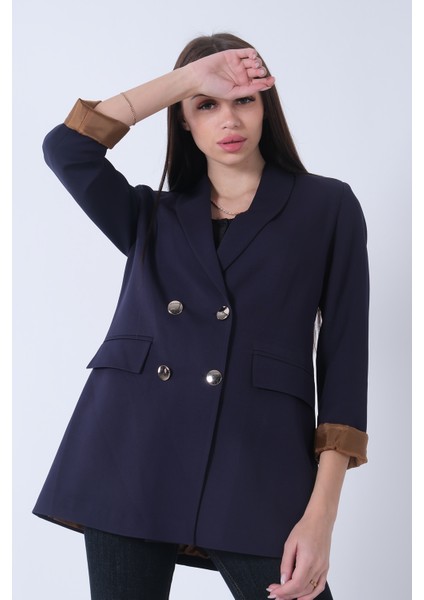 Lacivert Vatkalı Astarlı Ceket 3971156.02 indirimleri