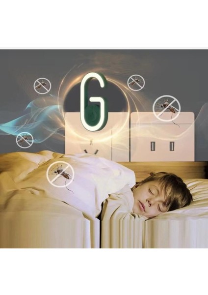 USB Ultrasonik Elektronik Sivrisinek Kovucu Ev Sivrisinek Kovucu Lamba Kapalı Elektronik Sivrisinek Kovucu Gece Lambası Siyah modelleri