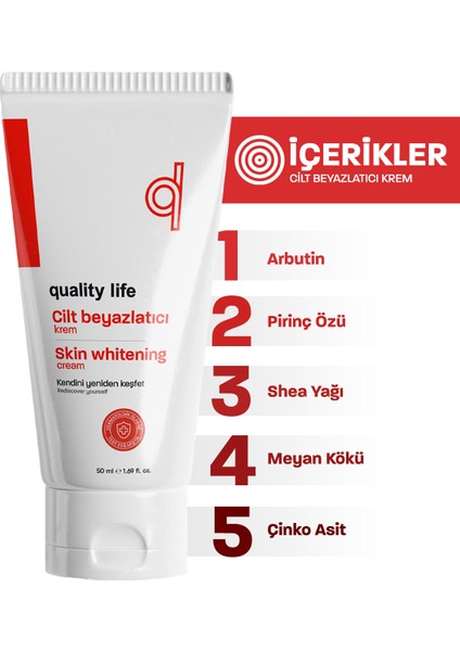 2 Adet Genital Bölge Beyazlatıcı - Koltuk Altı - Cilt Ten - Kararmalar İçin Beyazlaştırıcı Krem Beyazlatma, Pirinç Özlü